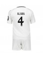 Real Madrid David Alaba #4 Kotipaita Lasten 2024-25 Lyhythihainen (+ shortsit)